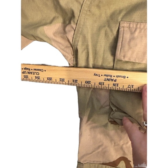 Military Jacket Small Regular Vintage BDU DCU 3 Hot Weather Coat Camouflage Army - Picture 7 of 7